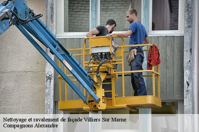 Nettoyage et ravalement de façade  villiers-sur-marne-94350 Compagnons Alexandre