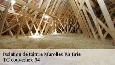 Isolation de toiture marolles-en-brie-94440 Compagnons Alexandre