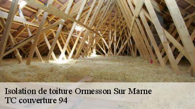 Isolation de toiture  ormesson-sur-marne-94490 Compagnons Alexandre