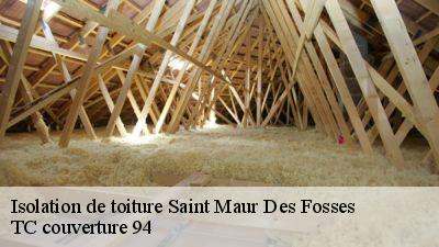 Isolation de toiture  saint-maur-des-fosses-94100 Compagnons Alexandre