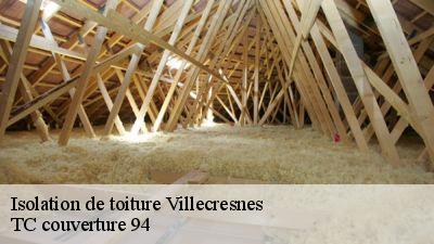 Isolation de toiture villecresnes-94440 Compagnons Alexandre