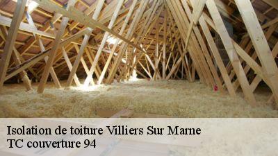 Isolation de toiture villiers-sur-marne-94350 Compagnons Alexandre