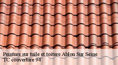 Peinture sur tuile et toiture ablon-sur-seine-94480 Compagnons Alexandre