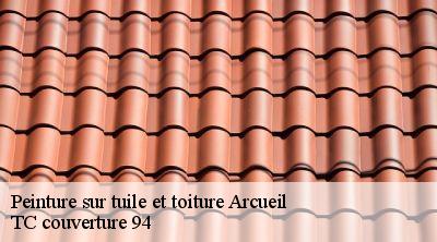 Peinture sur tuile et toiture  arcueil-94110 Compagnons Alexandre