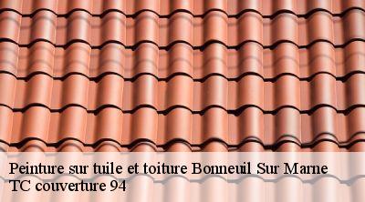 Peinture sur tuile et toiture bonneuil-sur-marne-94380 TC couverture 94