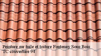 Peinture sur tuile et toiture  fontenay-sous-bois-94120 Compagnons Alexandre