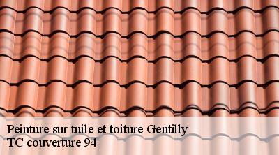 Peinture sur tuile et toiture  gentilly-94250 Compagnons Alexandre