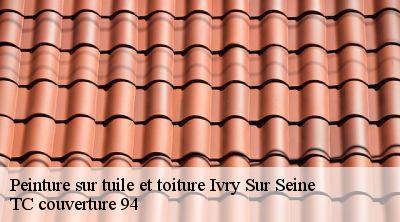 Peinture sur tuile et toiture ivry-sur-seine-94200 Compagnons Alexandre