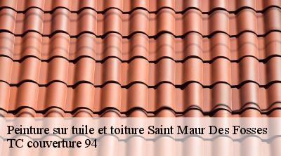 Peinture sur tuile saint-maur-des-fosses-94100