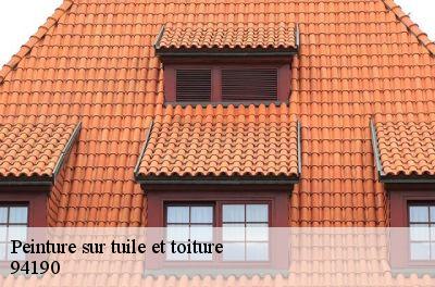 Peinture sur tuile et toiture 94190