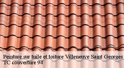 Peinture sur tuile et toiture villeneuve-saint-georges-94190 TC couverture 94