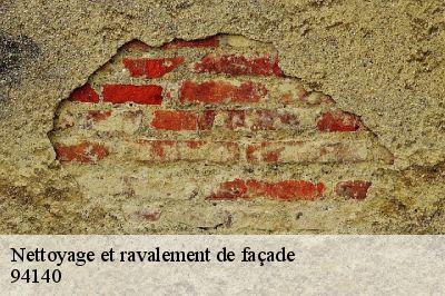 Nettoyage et ravalement de façade 94140