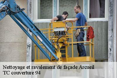 Nettoyage et ravalement de façade  arcueil-94110 Compagnons Alexandre