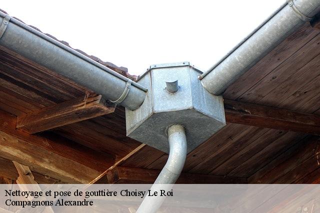 Nettoyage et pose de gouttière  choisy-le-roi-94600 Compagnons Alexandre